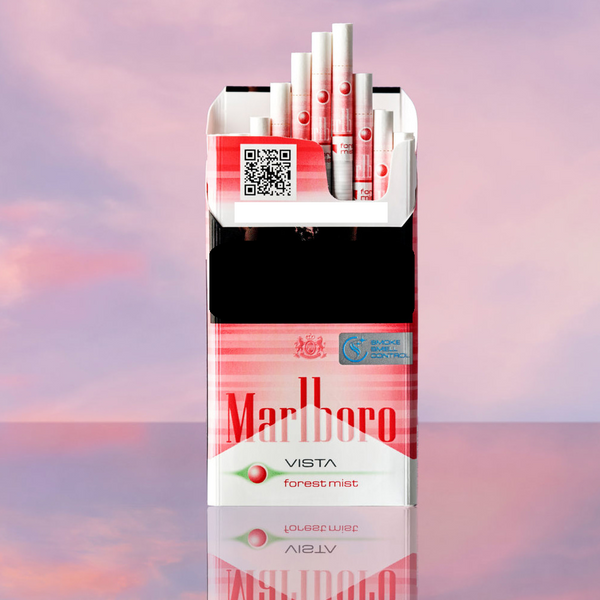 mist cigarettes Misty Slim Rose 100's Box Marlboro Vista Forest Mist/ 200